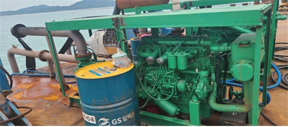 196HP Water pump engine